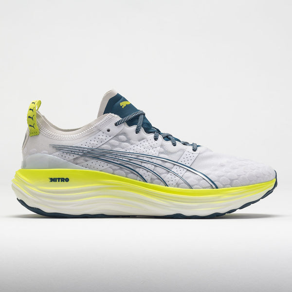 Puma ForeverRun NITRO Men's Puma White/Ocean Tropic/Lime Pow