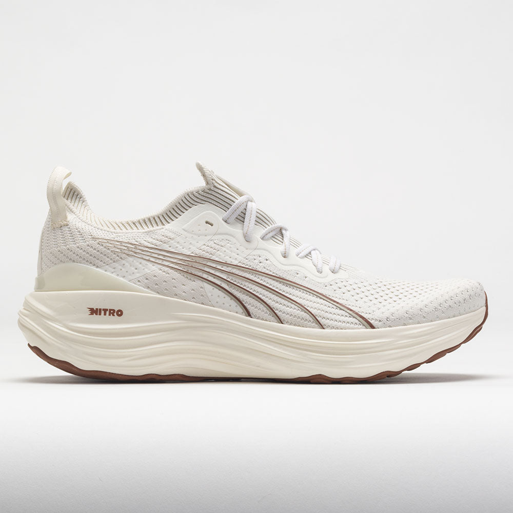 Puma ForeverRun NITRO Knit Women's Warm White/Teak