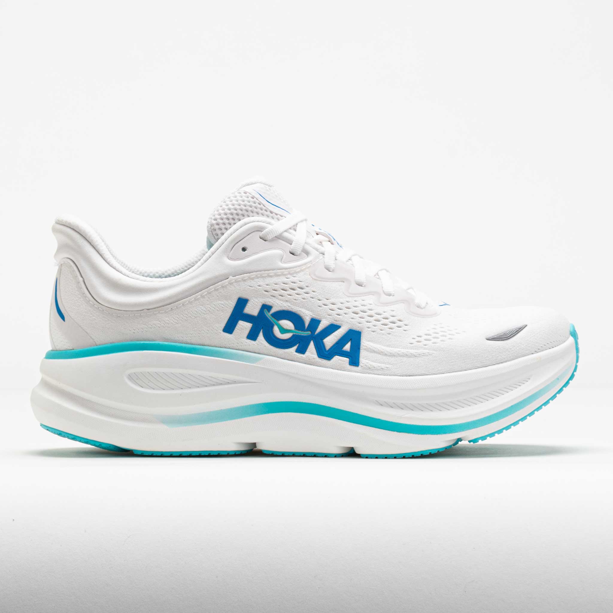 HOKA Bondi 9 Men's White/HOKA Blue