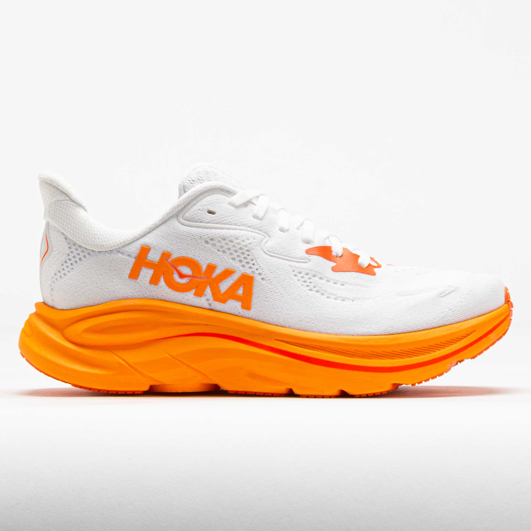 HOKA Clifton 10 Men's Frost/Orange Zest