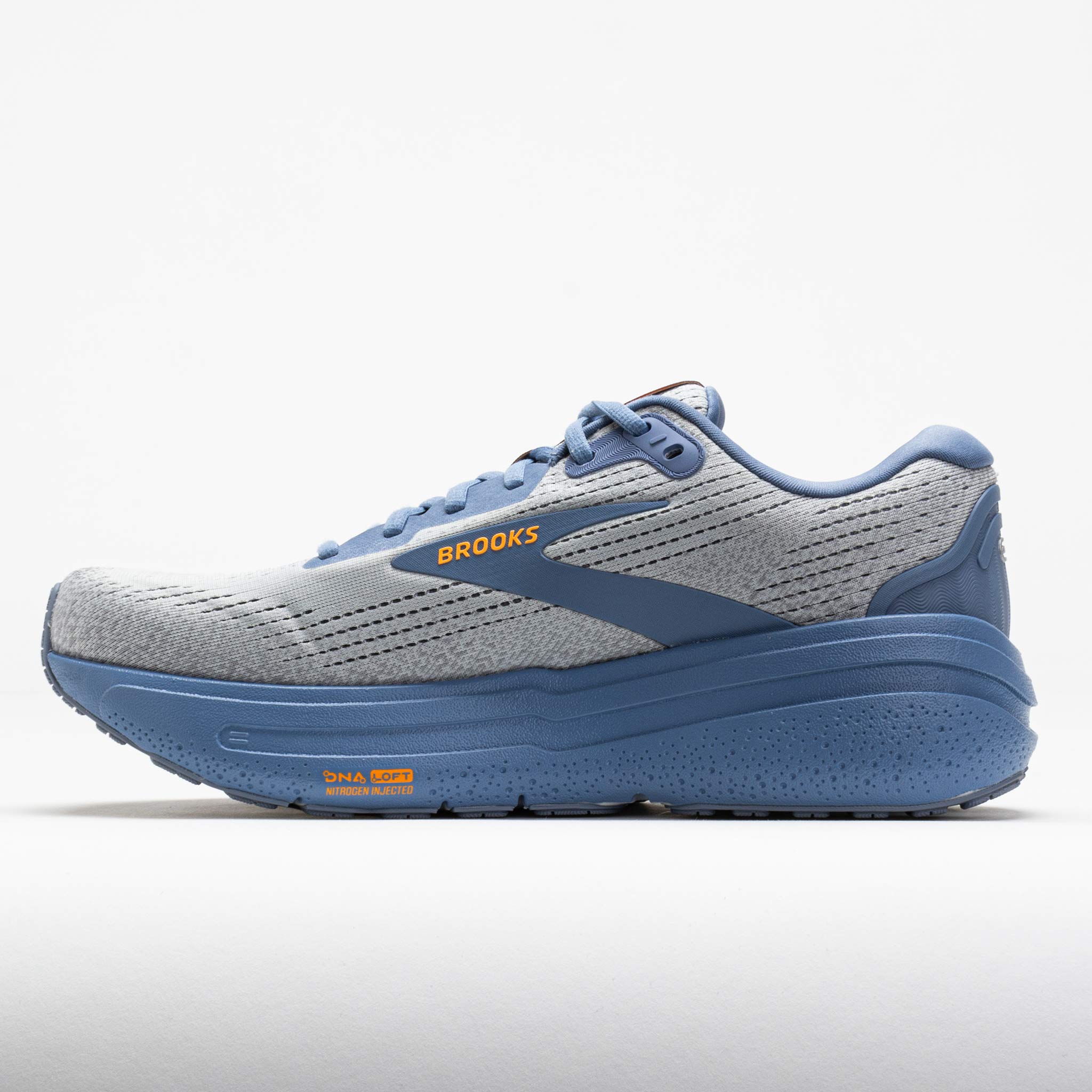 Brooks Ghost Max 2 Men's Oyster Mushroom/Blue/Orange