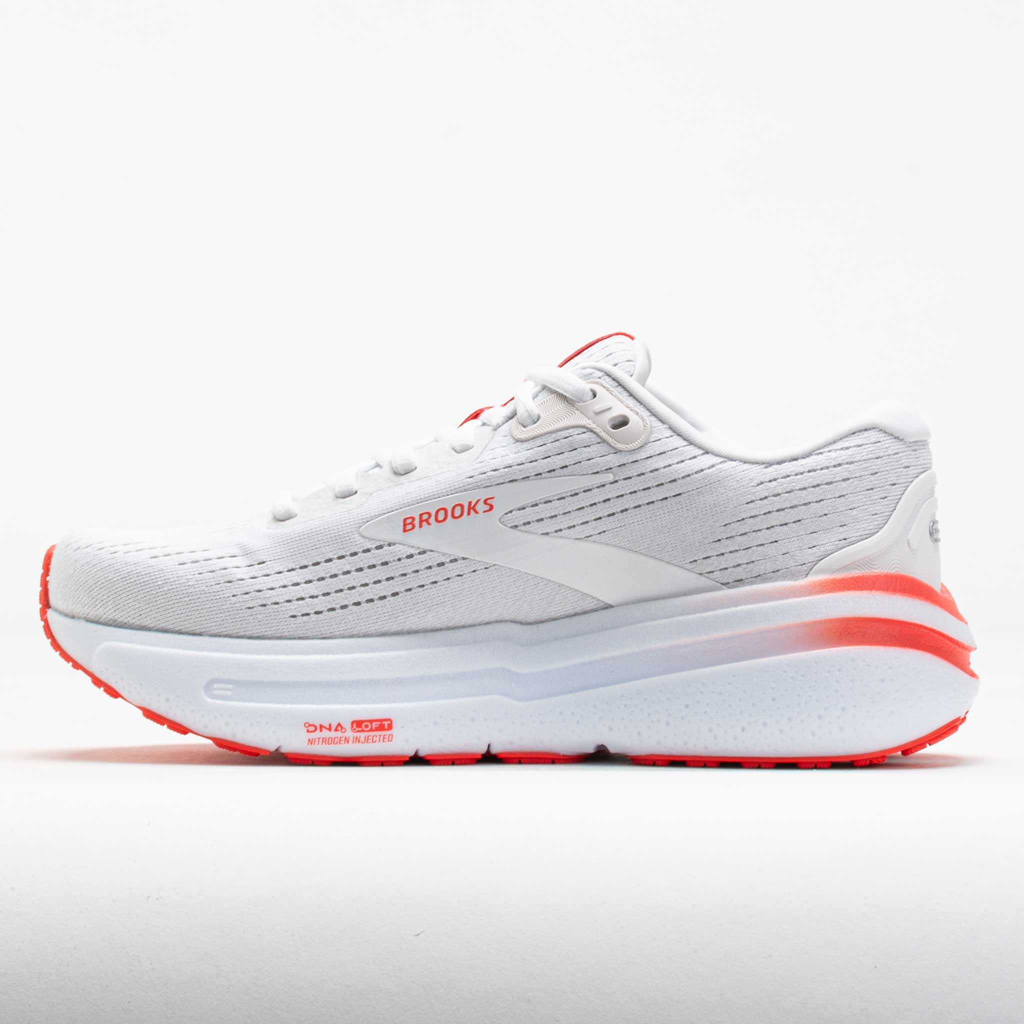 Brooks Ghost Max 2 Women's White/Hot Coral