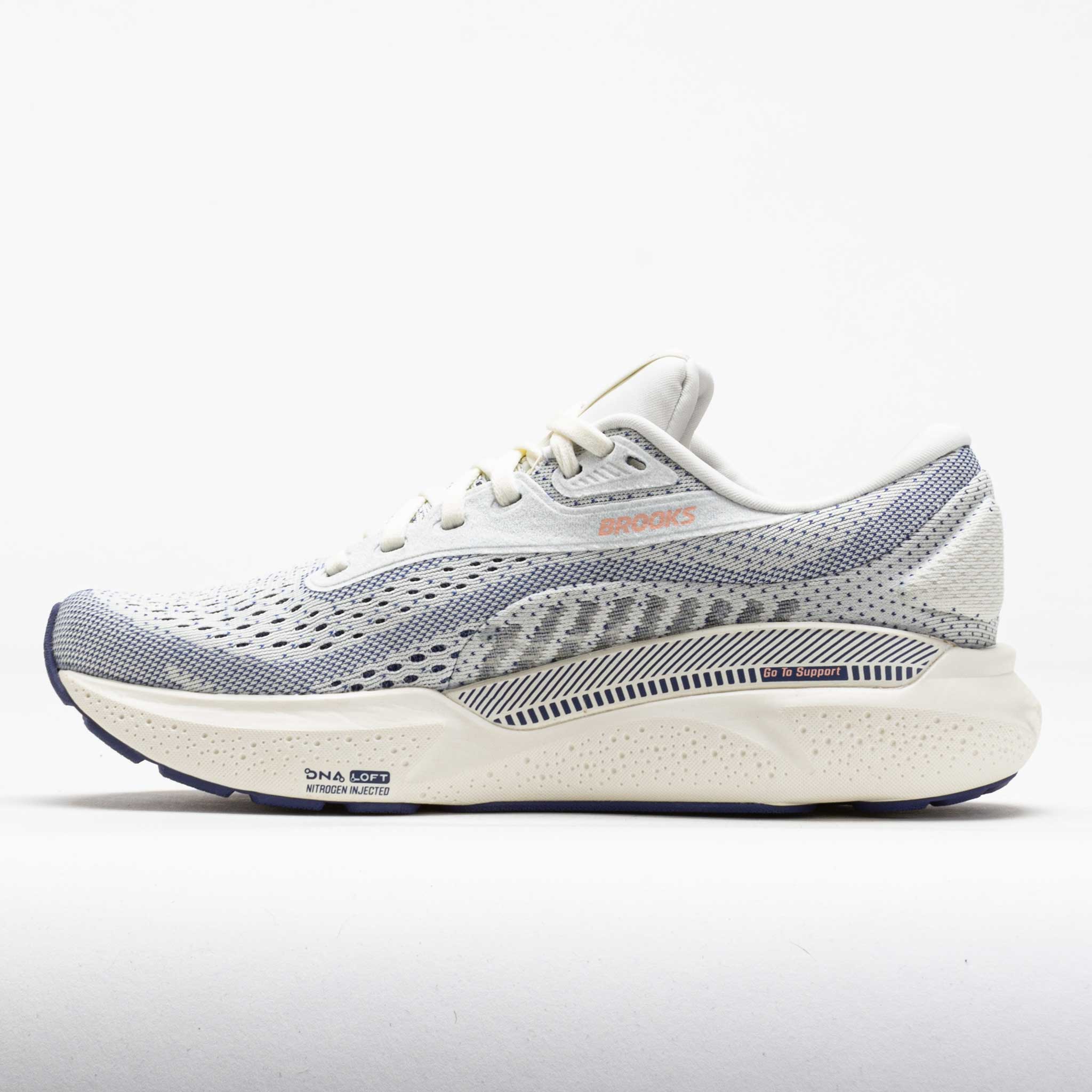 Brooks Adrenaline GTS 24 Women's Grey/Blue Ribbon/Peach