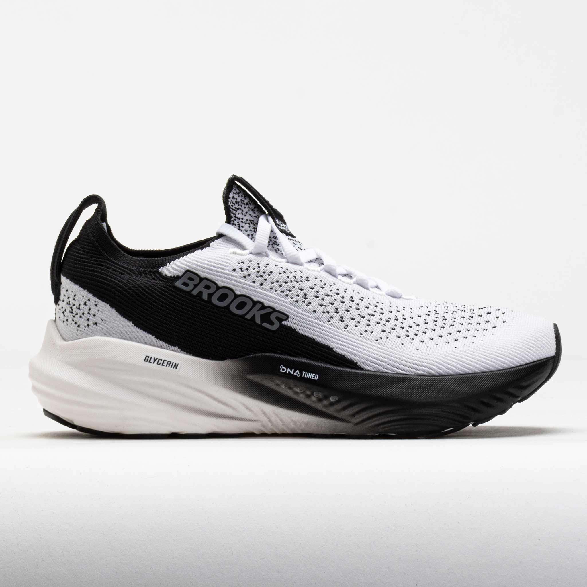 Brooks Glycerin StealthFit 22 Women's White/Grey/Black