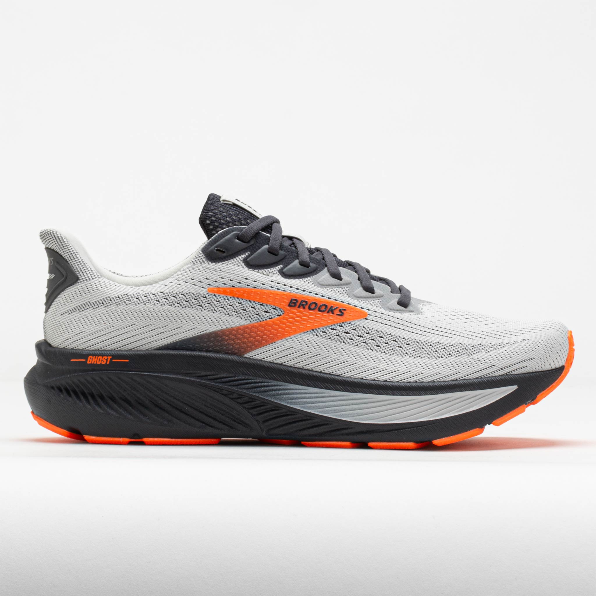 Brooks Ghost 17 Men's Oyster Musheroom/Orange/Ebony