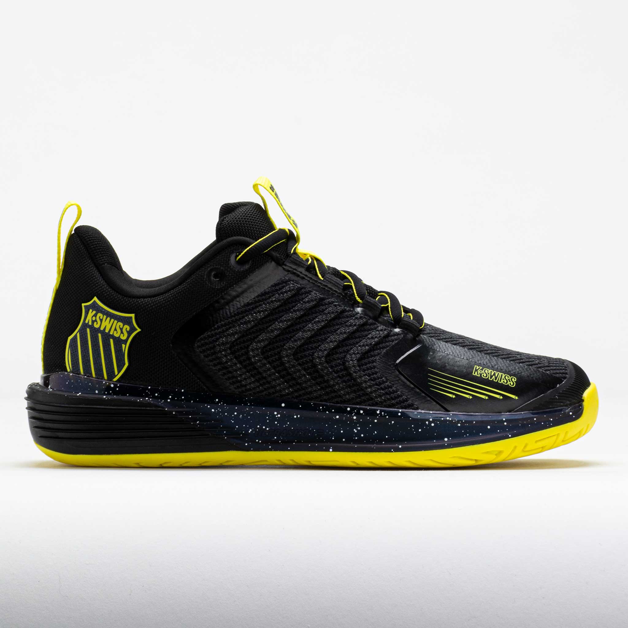K-Swiss Ultrashot 3 Men's Black/Tennis Yellow/Dark Shadow