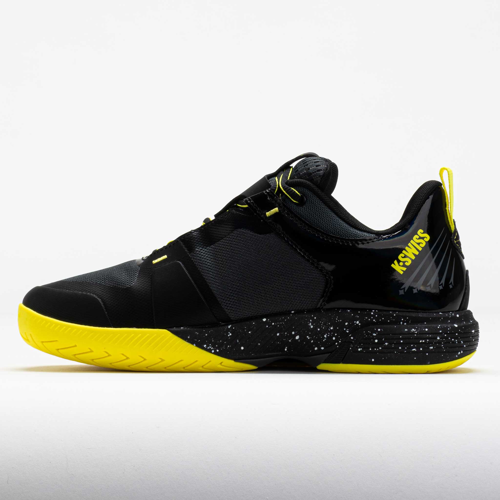 K-Swiss Ultrashot Team Men's Black/Dark Shadow/Tennis Yellow