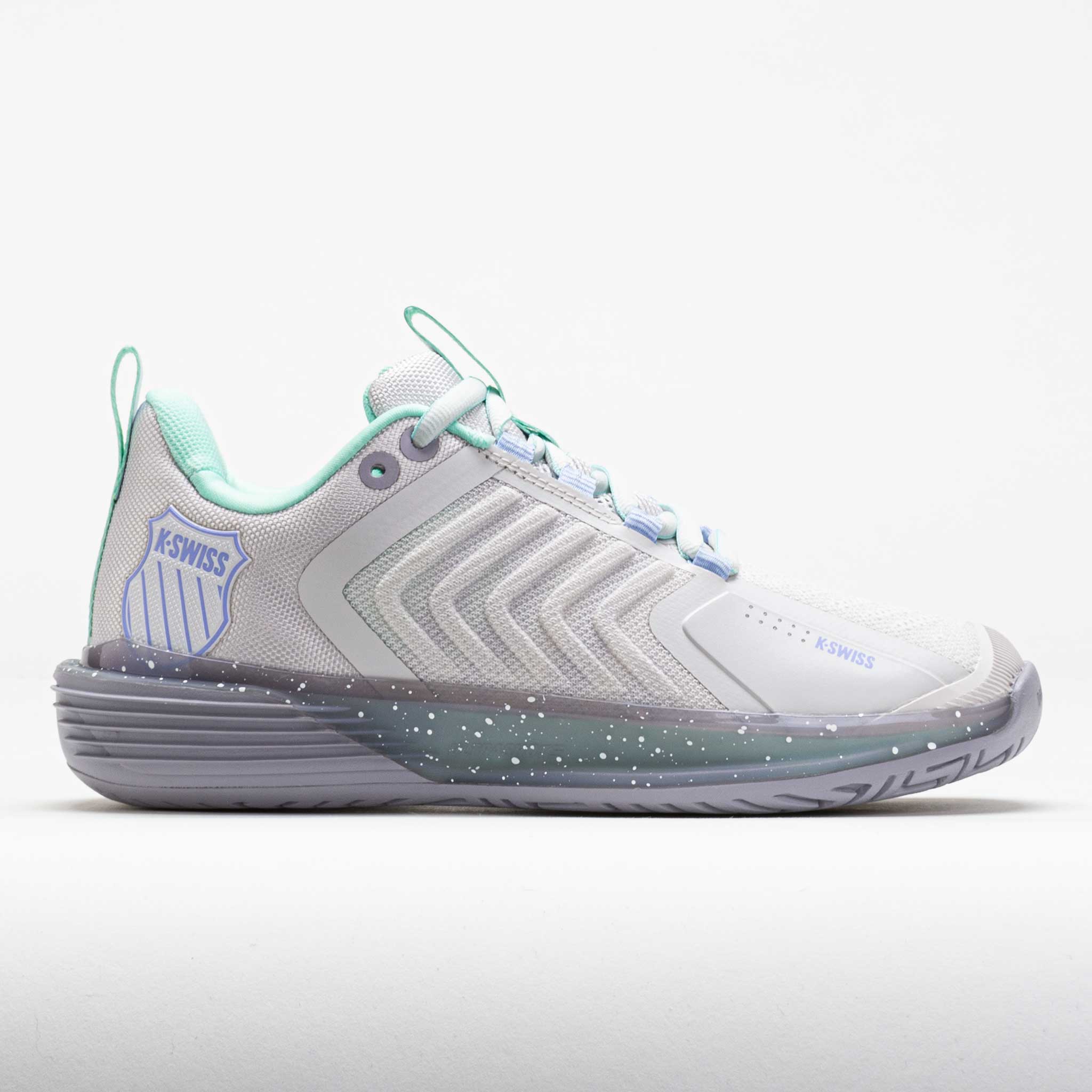 K-Swiss Ultrashot 3 Women's Nimbus Cloud/Lilac Gray/Neon Purple