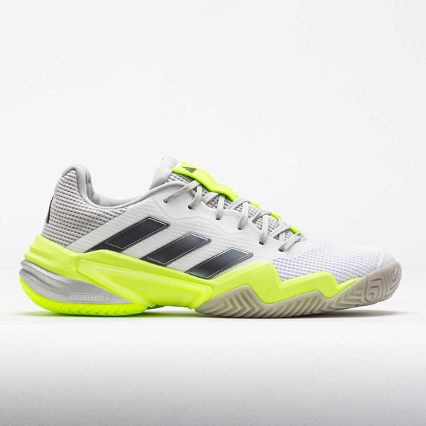 adidas Barricade 13 Women's White/Iron Metallic/Lucid Lemon