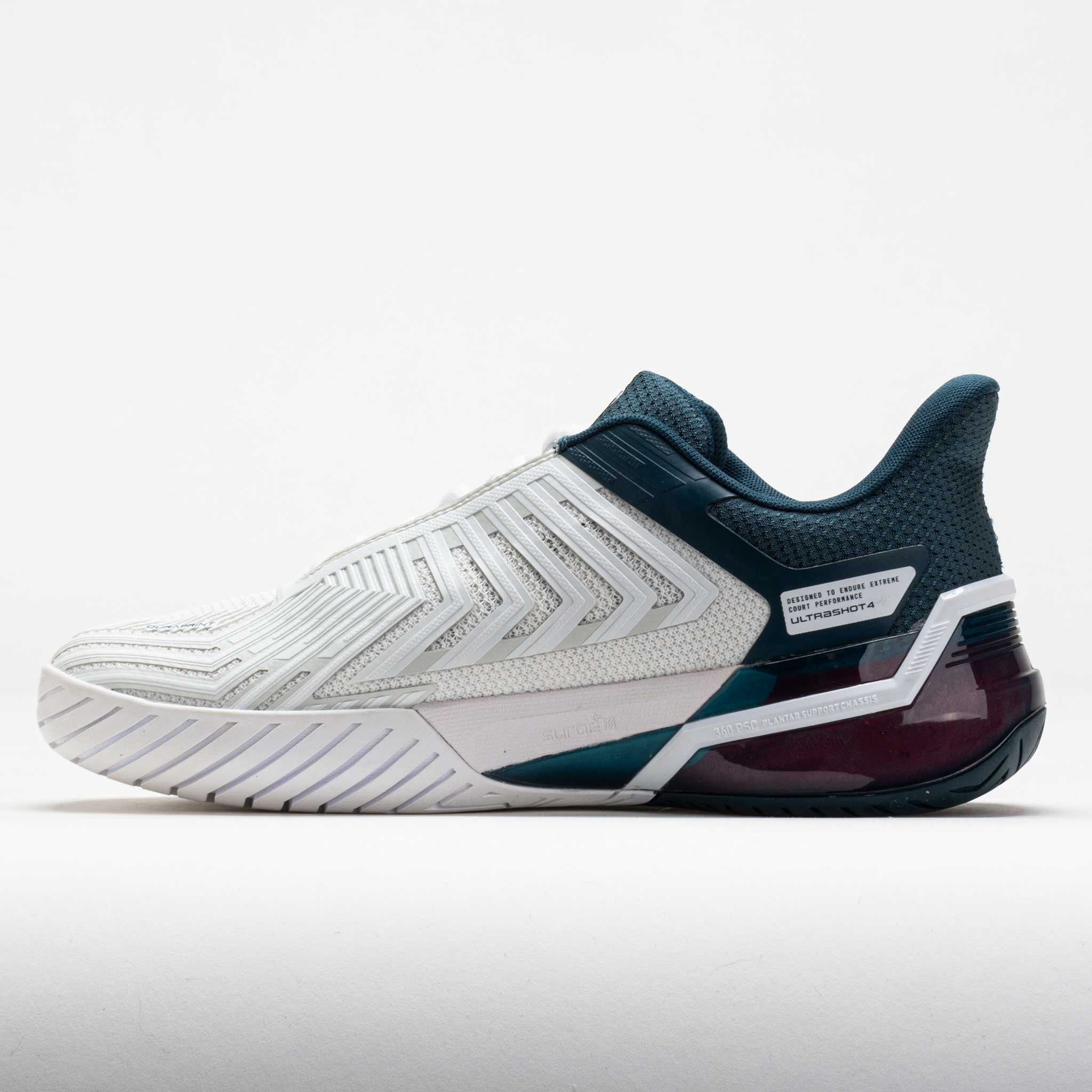 K-Swiss Ultrashot 4 Men's White/Stargazer/Neon Blaze