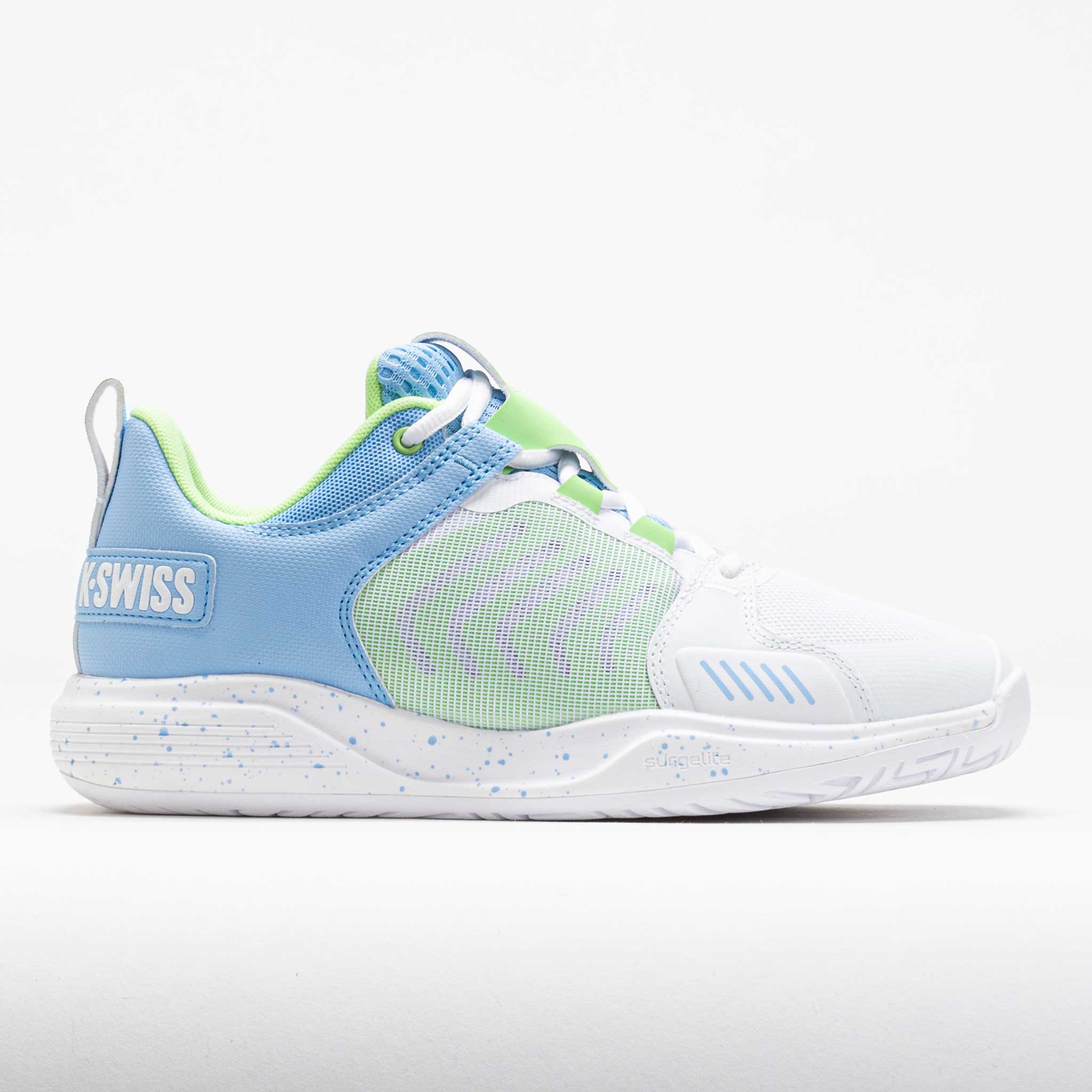 K-Swiss Ultrashot Team Women's White/Dutch Canal/Paradise Green