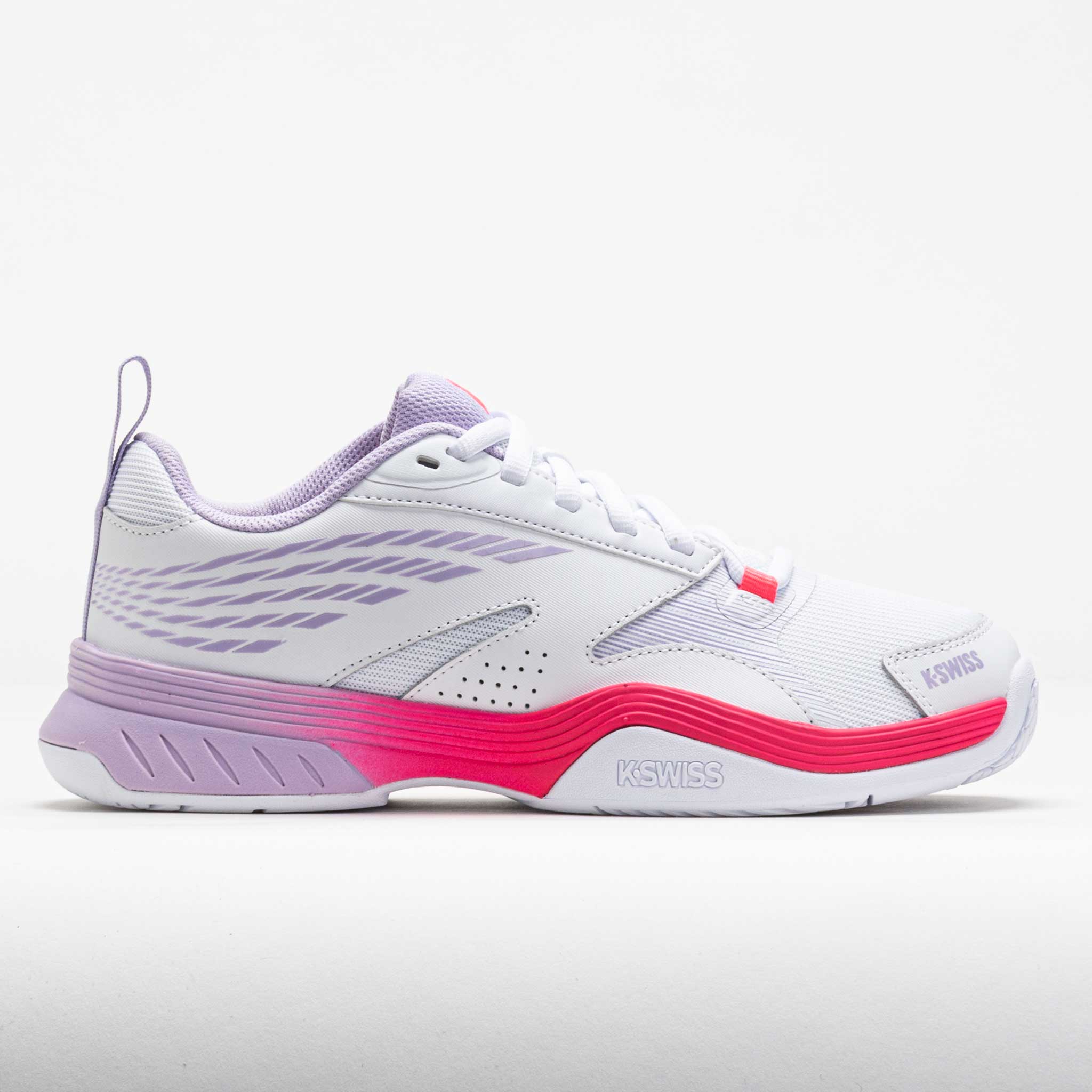 K-Swiss Speedex Women's White/Orchid Petal/Neon Blaze