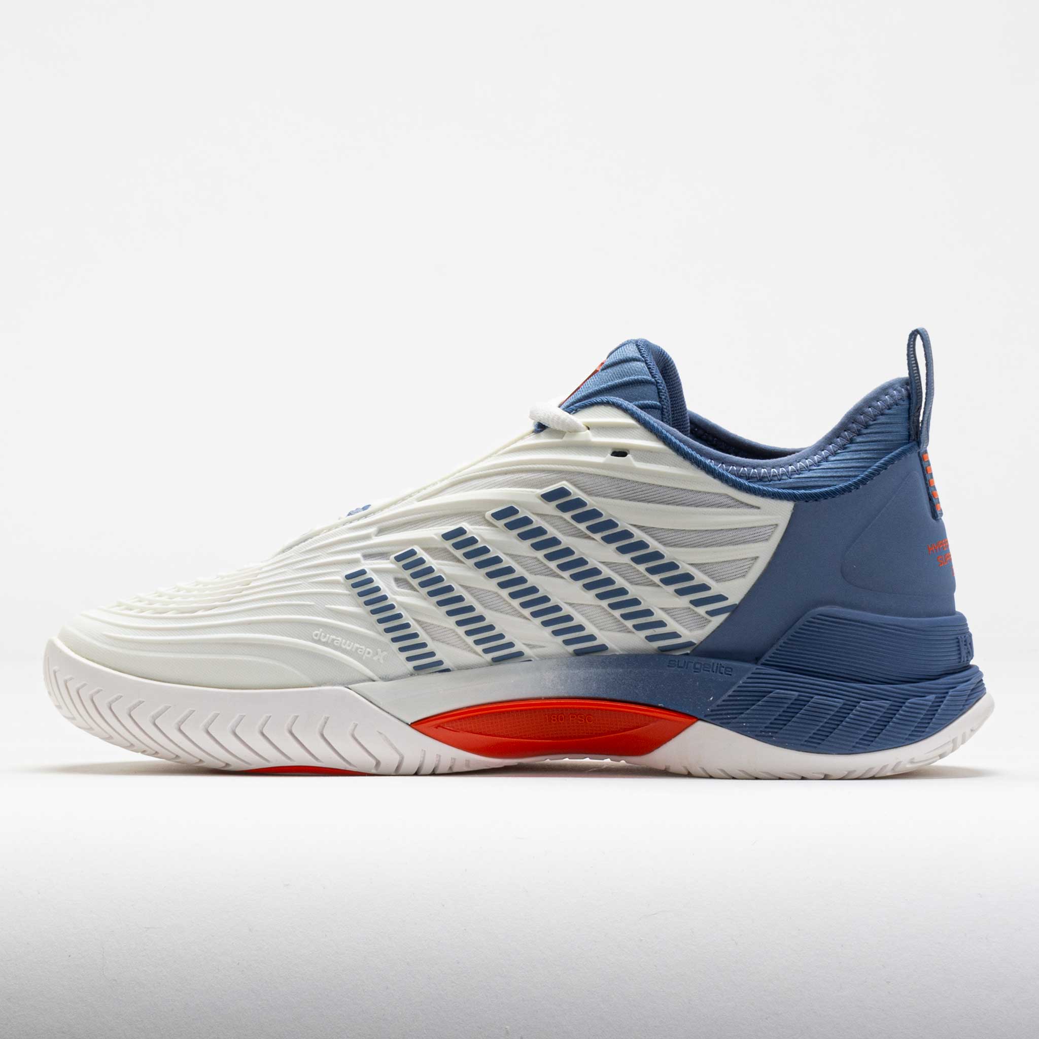 K-Swiss Hypercourt Supreme 2 Men's Lucent White/Infinity/Scarlet Ibis