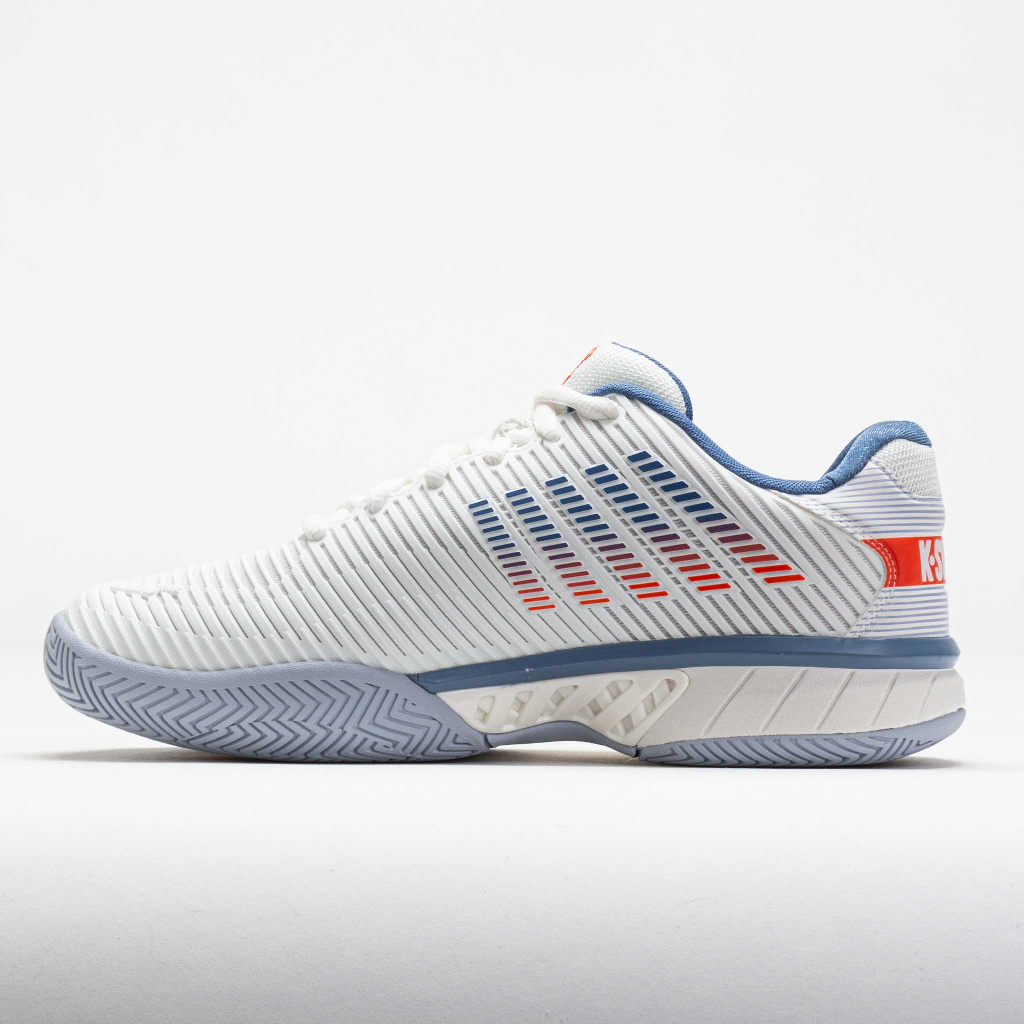 K-Swiss Hypercourt Express 2 Men's Lucent White/Infinity/Scarlet Ibis