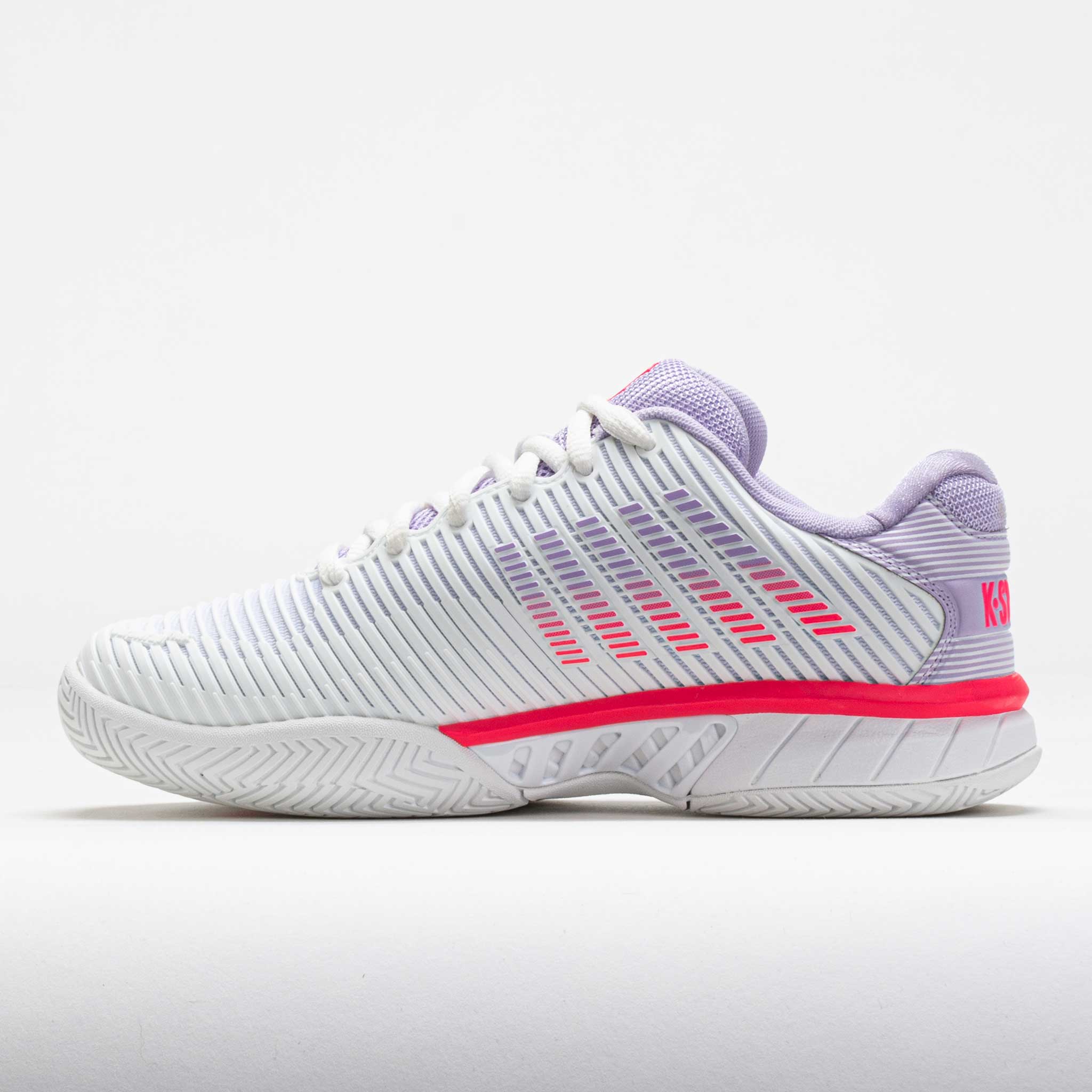 K-Swiss Hypercourt Express 2 Women's White/Orchid Petal/Neon Blaze