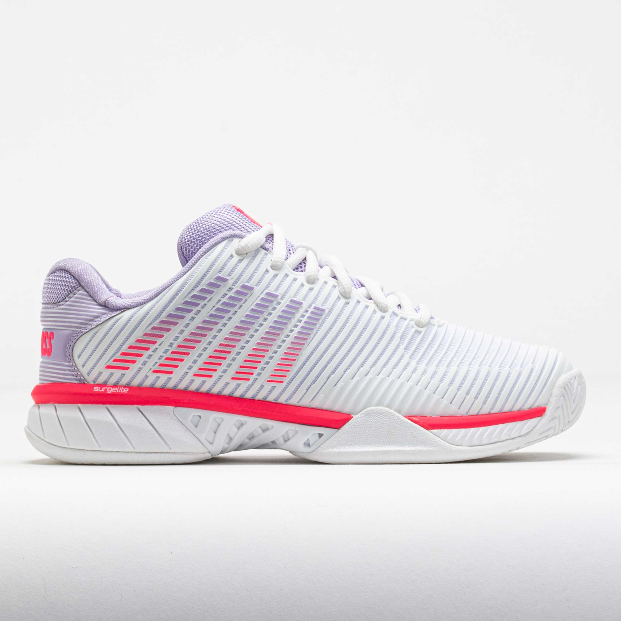 K-Swiss Hypercourt Express 2 Women's White/Orchid Petal/Neon Blaze