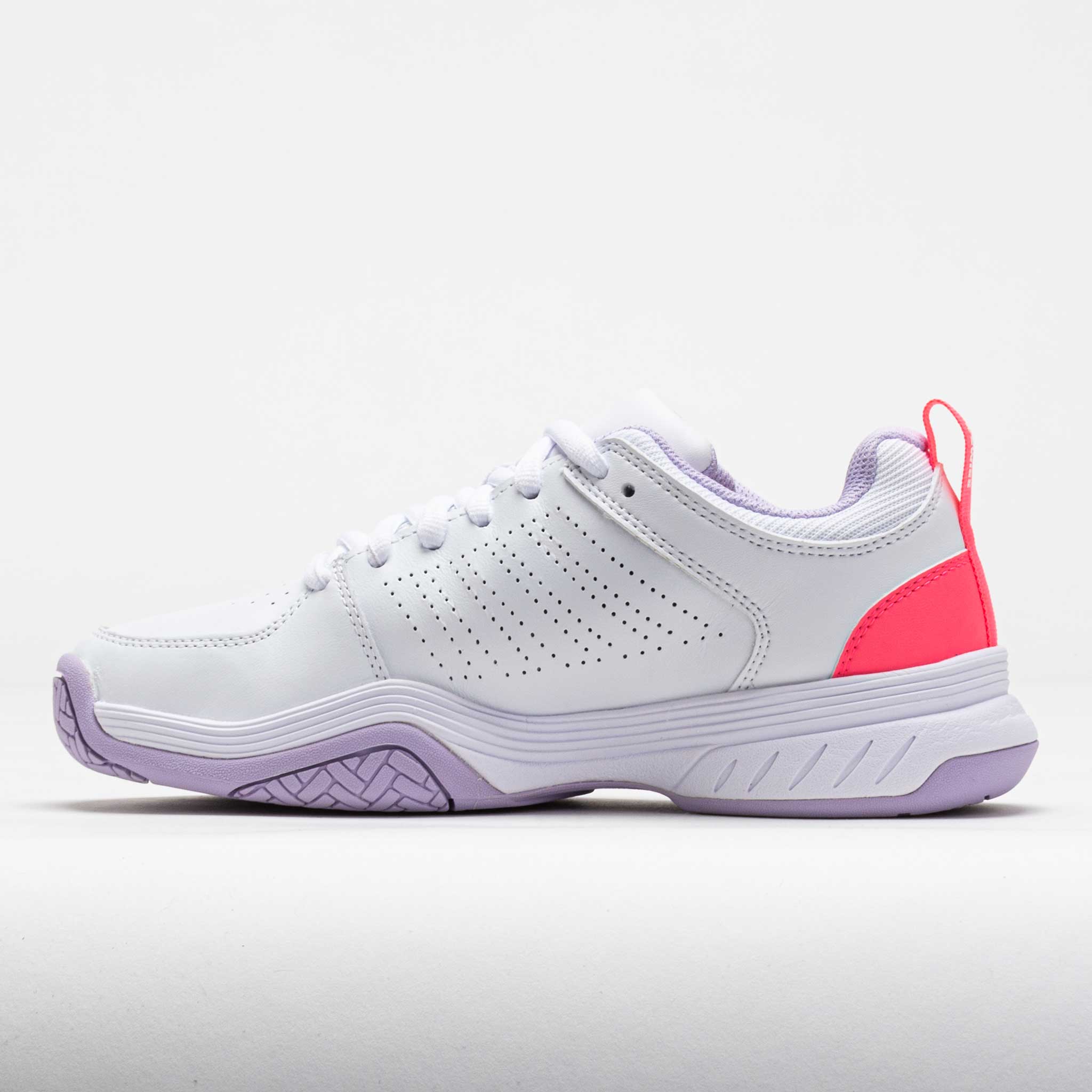 K-Swiss Court Express 2 Women's White/Orchid Petal/Neon Blaze