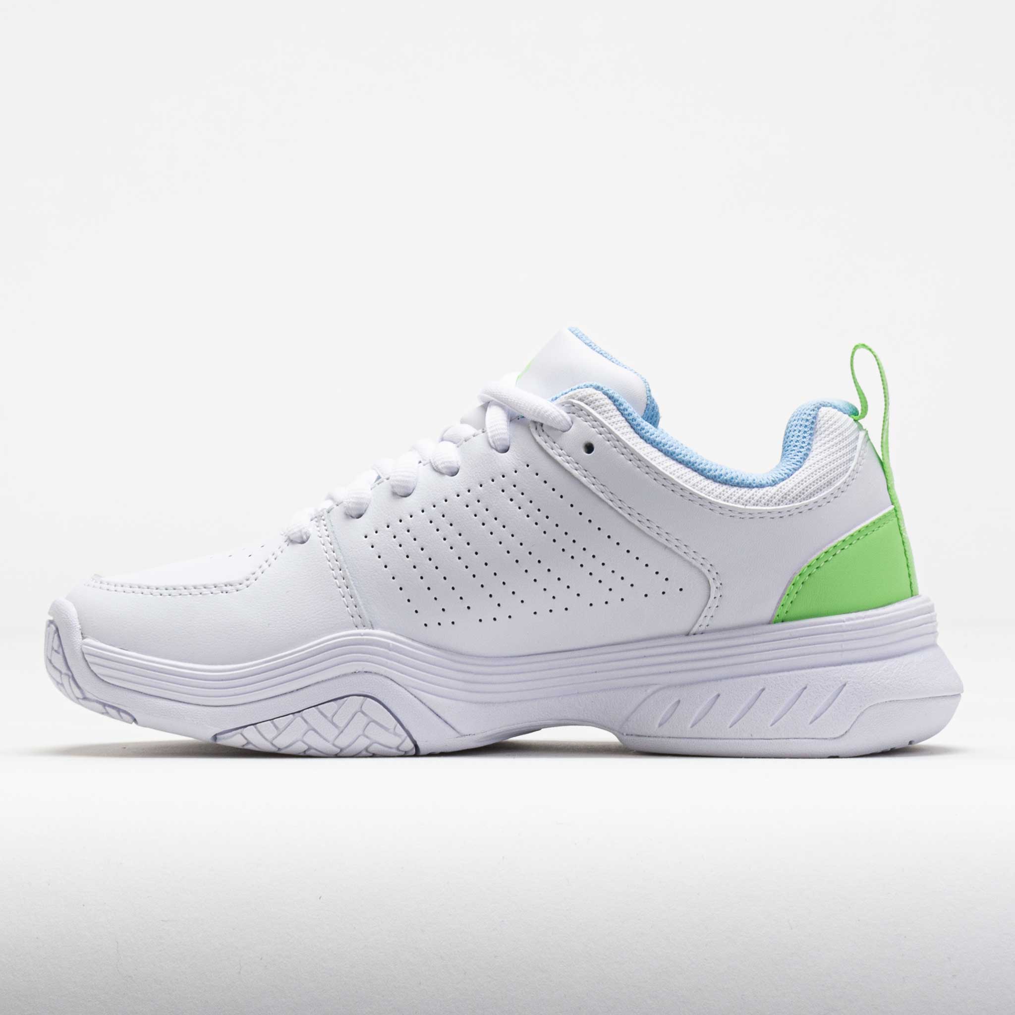 K-Swiss Court Express 2 Women's White/Dutch Canal/Paradise Green