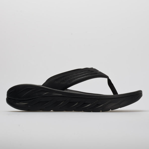 HOKA Ora Recovery Flip Men's Black/Dark Gull Gray