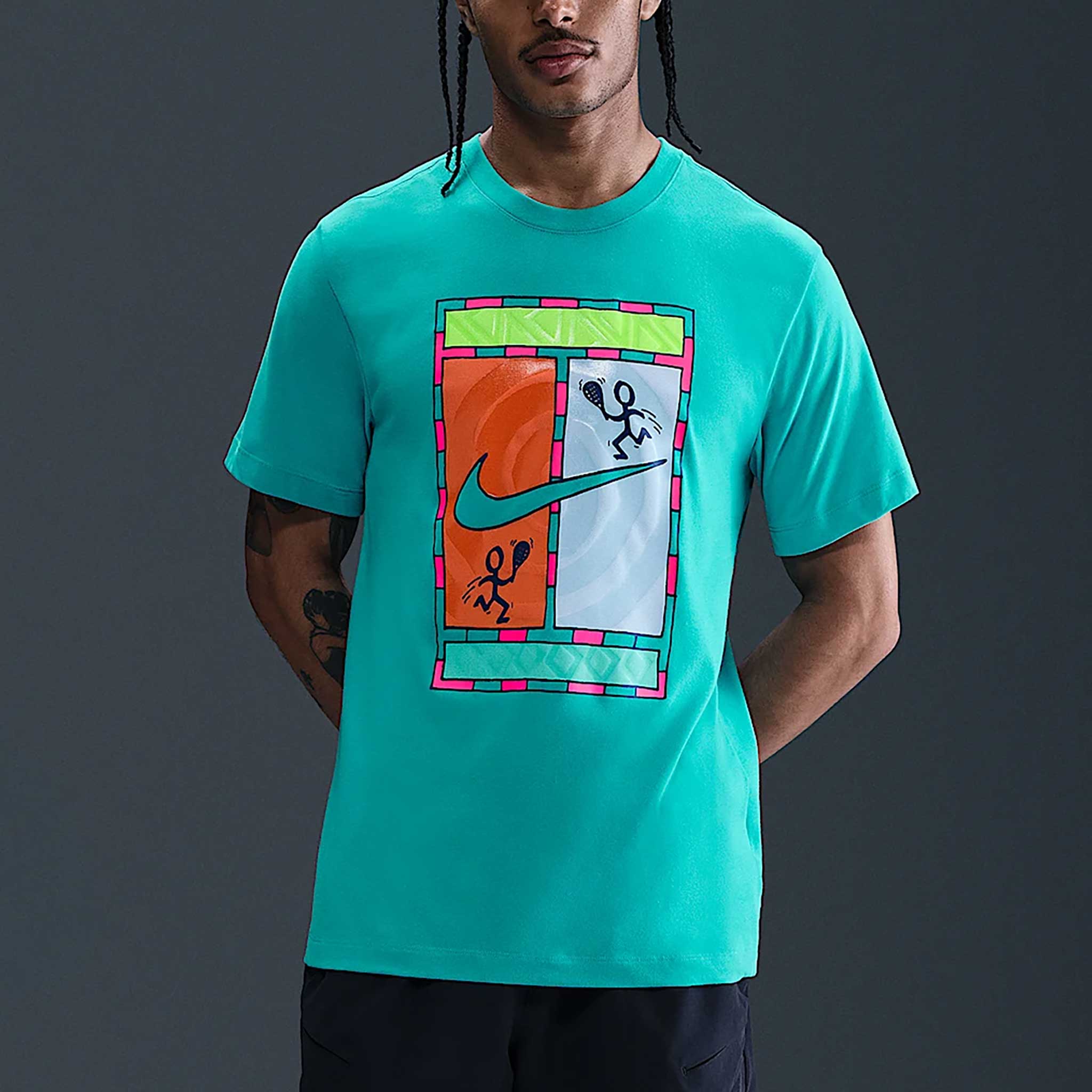 Nike Dri-FIT Tennis Graphic T-Shirt Summer 2025 Men's