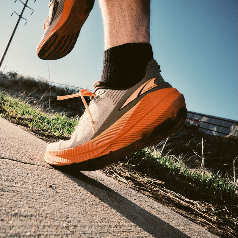 Altra Experience Flow in-use running shoe image