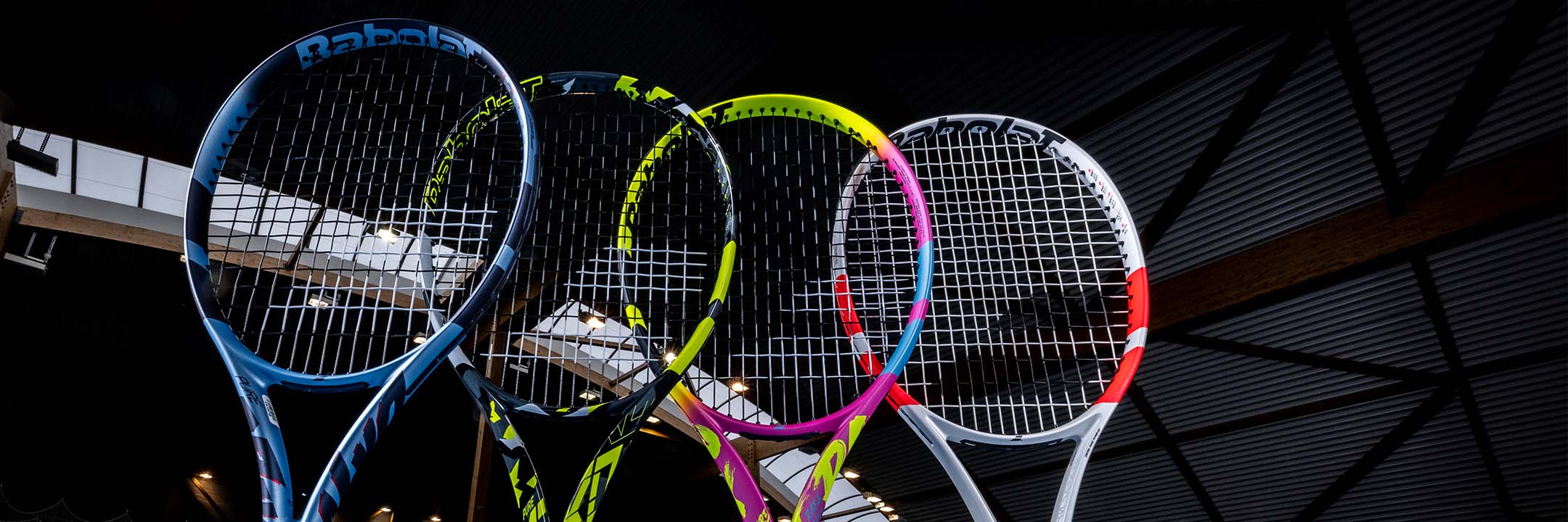 Babolat Pure Drive, Pure Aero, Rafa and Strike tennis racquets