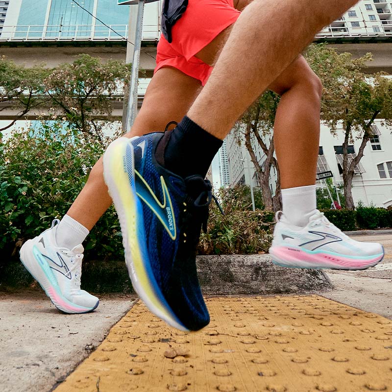 Brooks running shoes lifestyle image