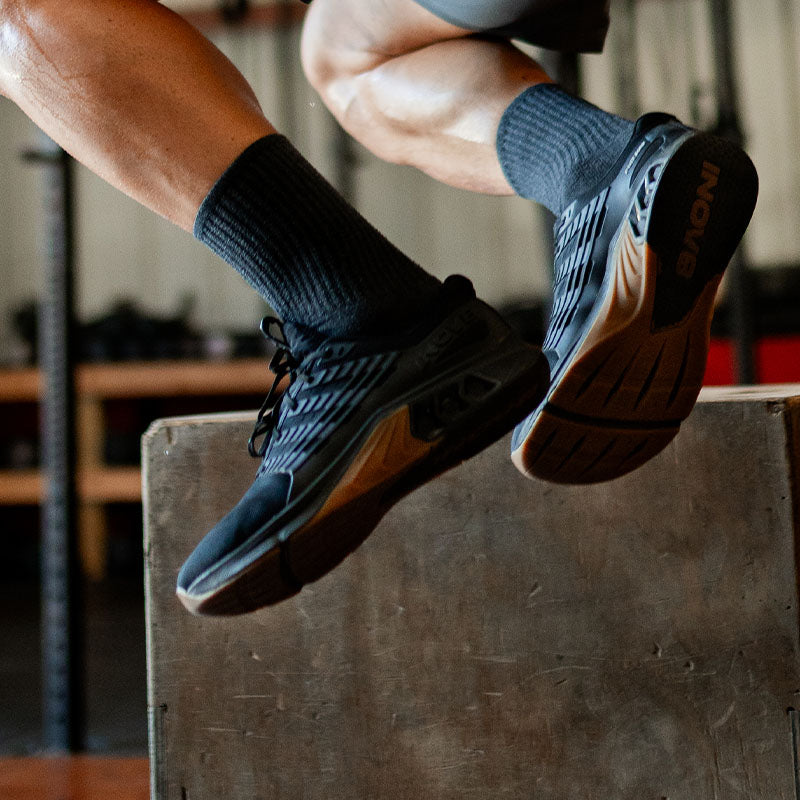 INOV8 F-Lite Max training shoes in-use image