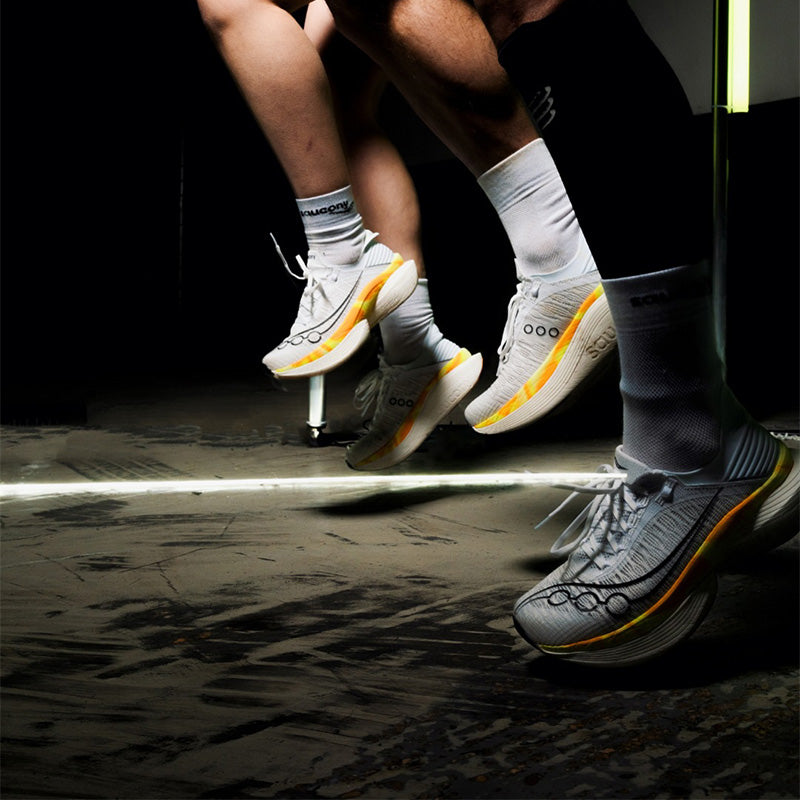 Saucony Endorphin Elite 2 running shoes in-use image