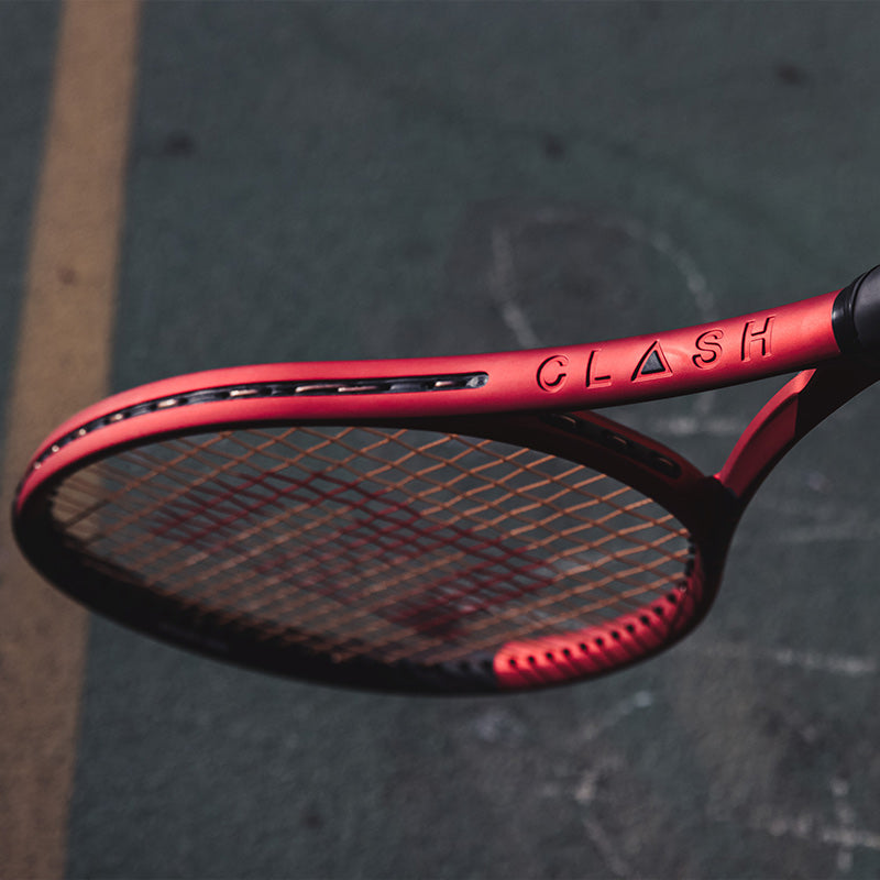 Wilson Clash v2 tennis racquet lifestyle image